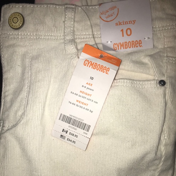 GYMBOREE WHITE JEANS - Picture 2 of 4